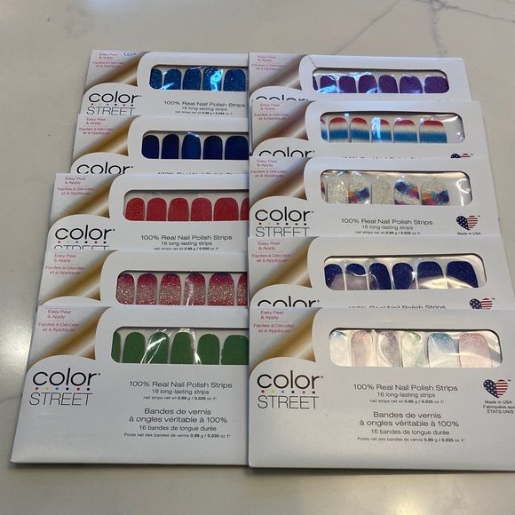 Color Street Vibrant Nail Polish Strips Collection - Picture 2 of 16